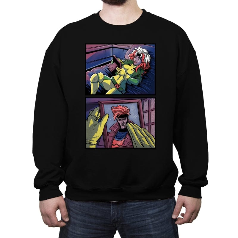 I Miss You, Remy - Crew Neck Sweatshirt Crew Neck Sweatshirt RIPT Apparel Small / Black