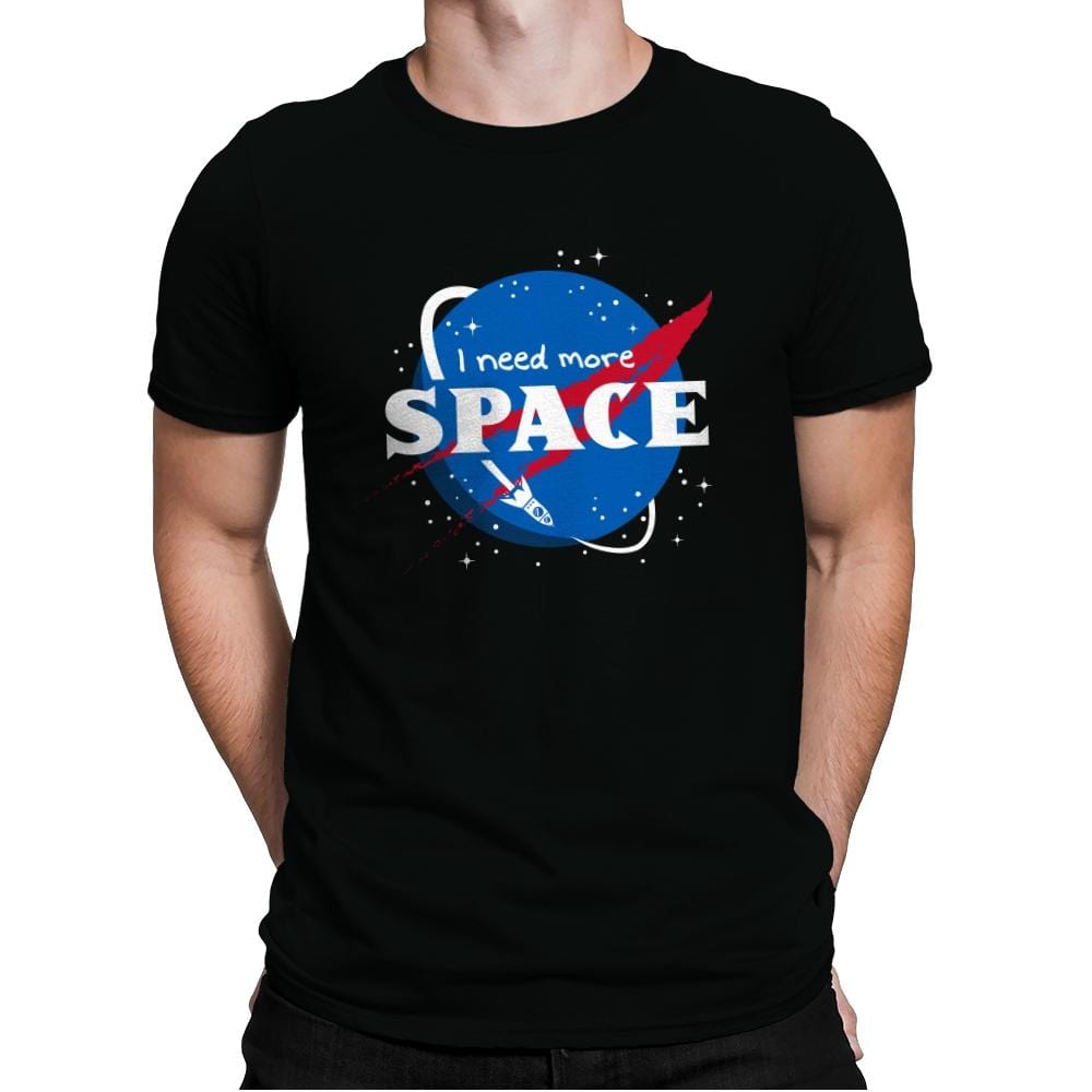 I Need More Space - Mens Premium T-Shirts RIPT Apparel Small / Black