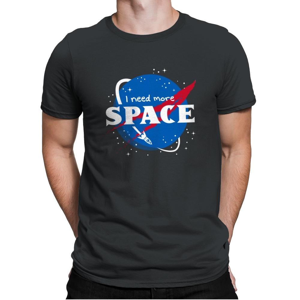 I Need More Space - Mens Premium T-Shirts RIPT Apparel Small / Heavy Metal