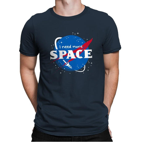 I Need More Space - Mens Premium T-Shirts RIPT Apparel Small / Indigo