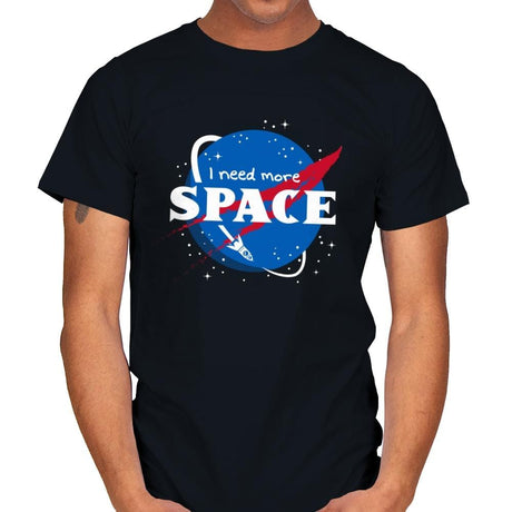 I Need More Space - Mens T-Shirts RIPT Apparel Small / Black