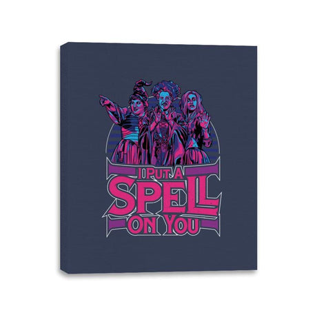 I Put a Spell on You - Canvas Wraps Canvas Wraps RIPT Apparel 11x14 / Navy