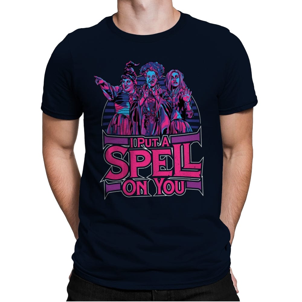 I Put a Spell on You - Mens Premium T-Shirts RIPT Apparel Small / Midnight Navy
