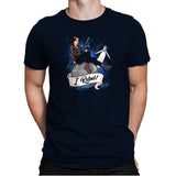 I Rebel! Exclusive - Mens Premium T-Shirts RIPT Apparel Small / Midnight Navy