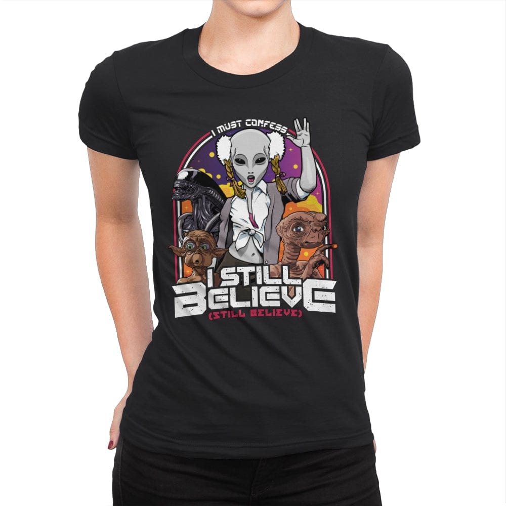 I Still Believe - Womens Premium T-Shirts RIPT Apparel Small / Black