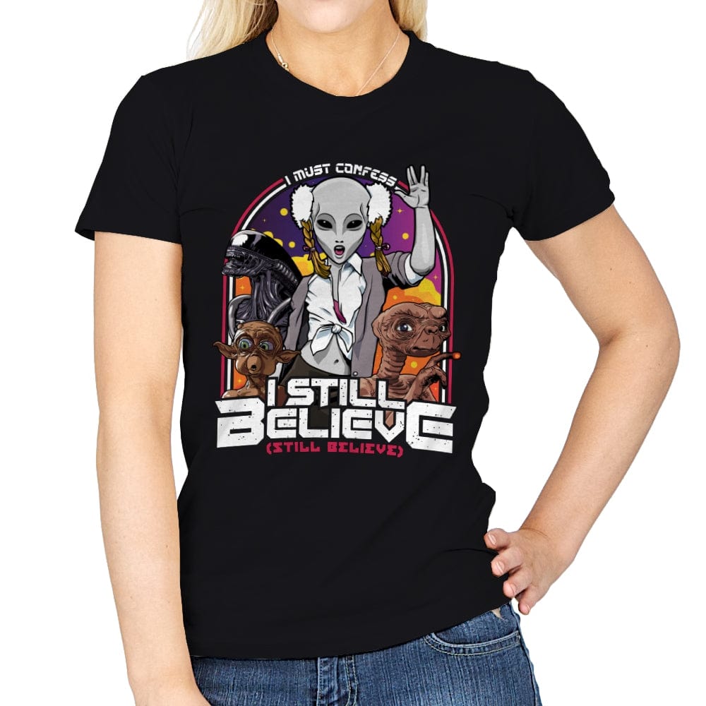 I Still Believe - Womens T-Shirts RIPT Apparel Small / Black
