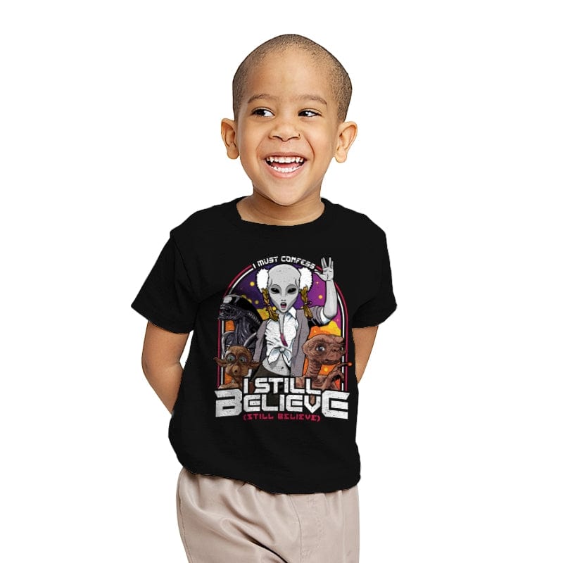 I Still Believe - Youth T-Shirts RIPT Apparel X-small / Black