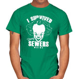 I Survived Derry Sewers - Mens T-Shirts RIPT Apparel Small / Kelly