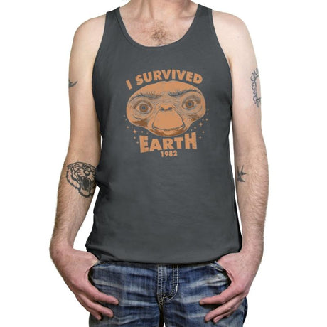 I Survived Earth - Tanktop Tanktop RIPT Apparel
