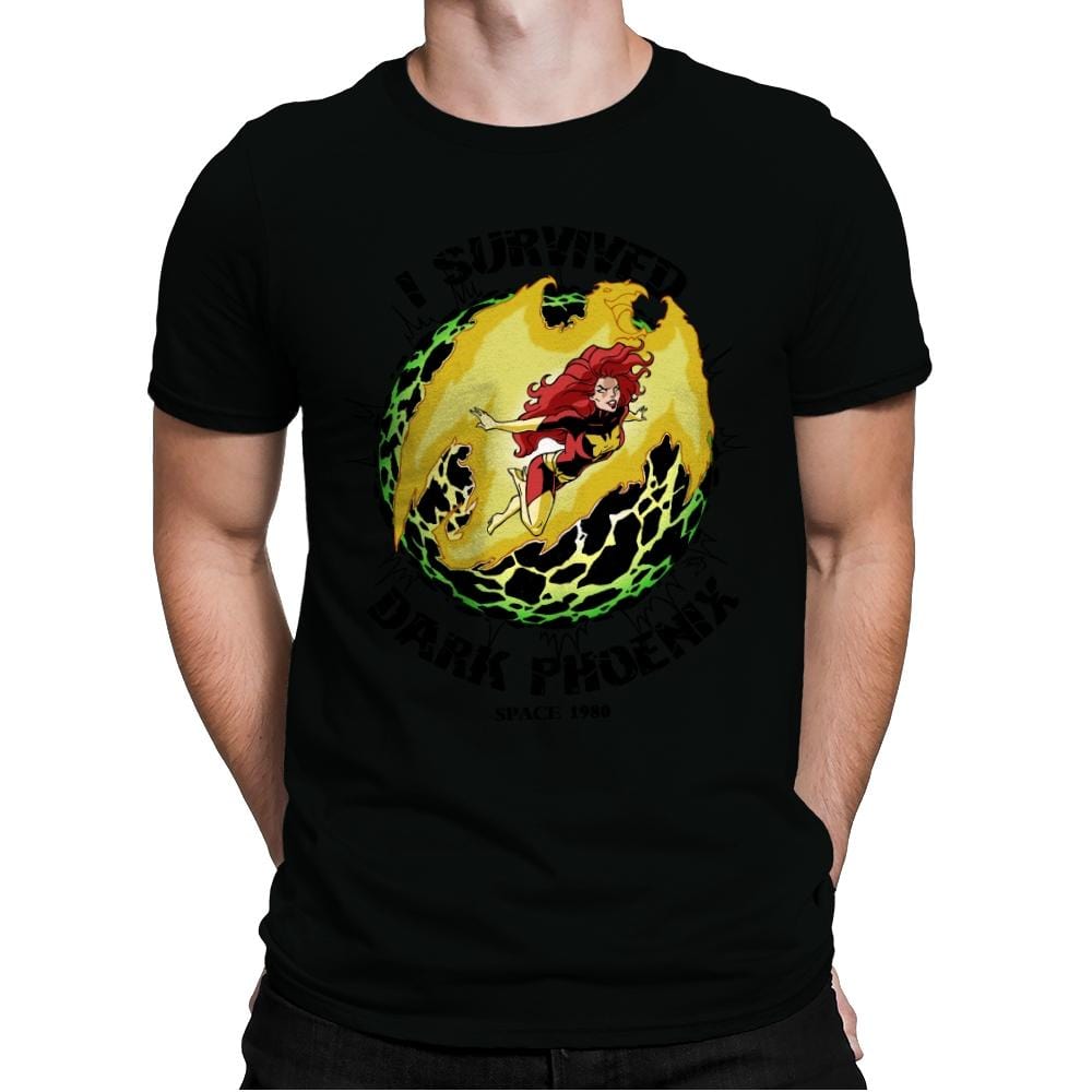 I Survived It - Anytime - Mens Premium T-Shirts RIPT Apparel Small / Black