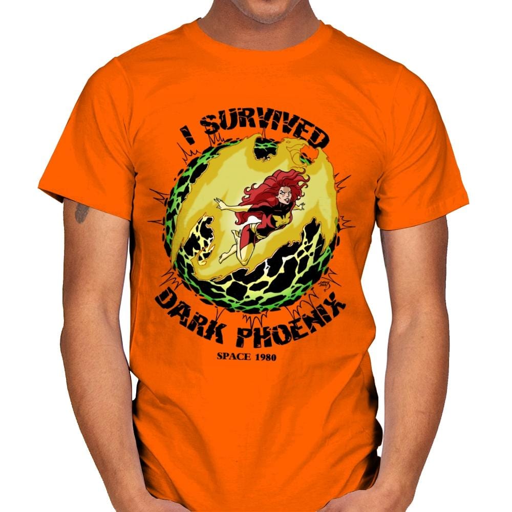 I Survived It - Anytime - Mens T-Shirts RIPT Apparel Small / Orange