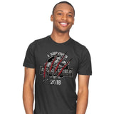 I Survived - Mens T-Shirts RIPT Apparel Small / Charcoal