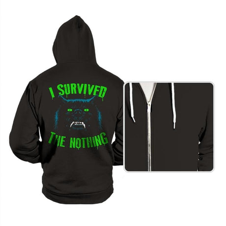 I Survived The Nothing - Hoodies Hoodies RIPT Apparel Small / Black
