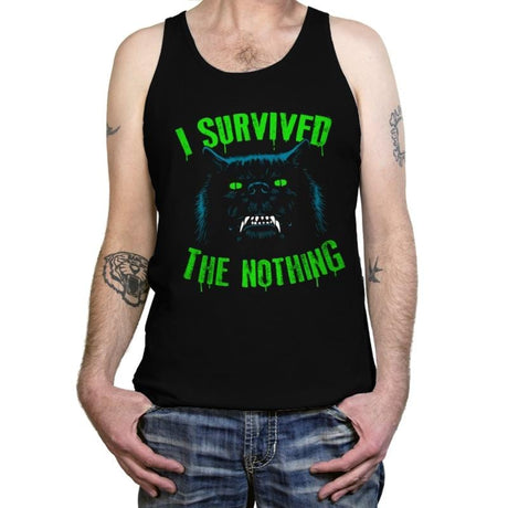 I Survived The Nothing - Tanktop Tanktop RIPT Apparel X-Small / Black