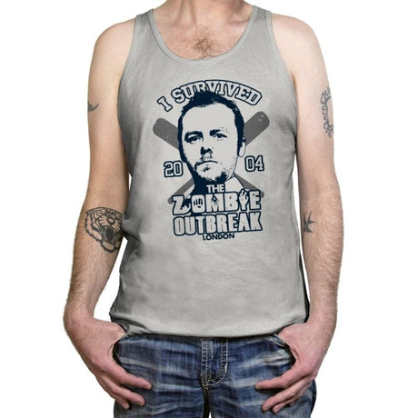 I Survived The Zombie Outbreak - Anytime - Tanktop Tanktop RIPT Apparel
