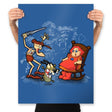 I've Got The Courage - Prints Posters RIPT Apparel 18x24 / Royal