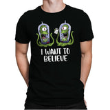 I Want to Believe in the Lottery - Mens Premium T-Shirts RIPT Apparel Small / Black