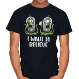 I Want to Believe in the Lottery - Mens T-Shirts RIPT Apparel Small / Black