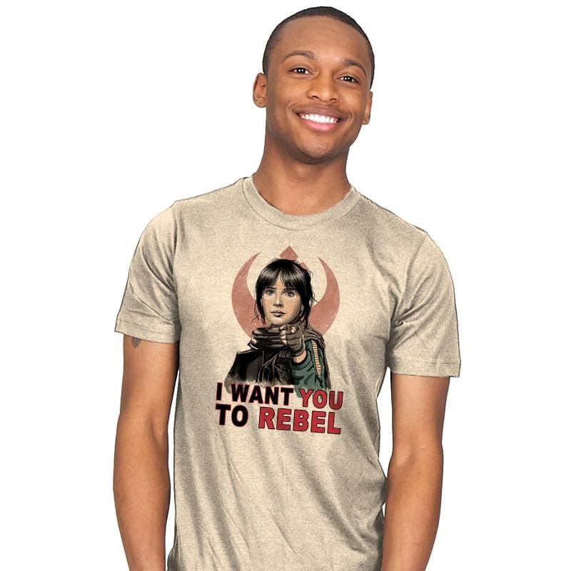 I Want You To Rebel - Mens T-Shirts RIPT Apparel