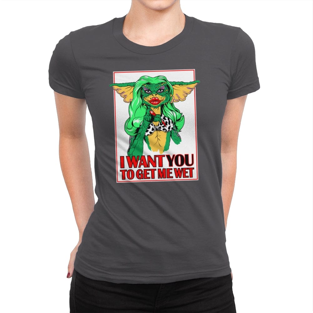I Want You - Womens Premium T-Shirts RIPT Apparel Small / Heavy Metal
