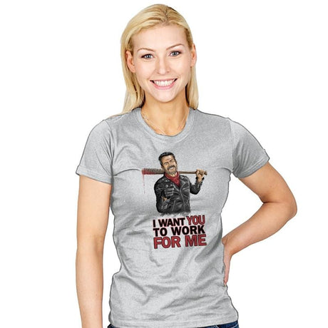 I Want YOU - Womens T-Shirts RIPT Apparel