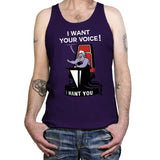 I Want Your Voice Now! - Raffitees - Tanktop Tanktop RIPT Apparel