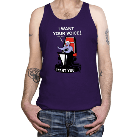 I Want Your VOICE! - Tanktop Tanktop RIPT Apparel