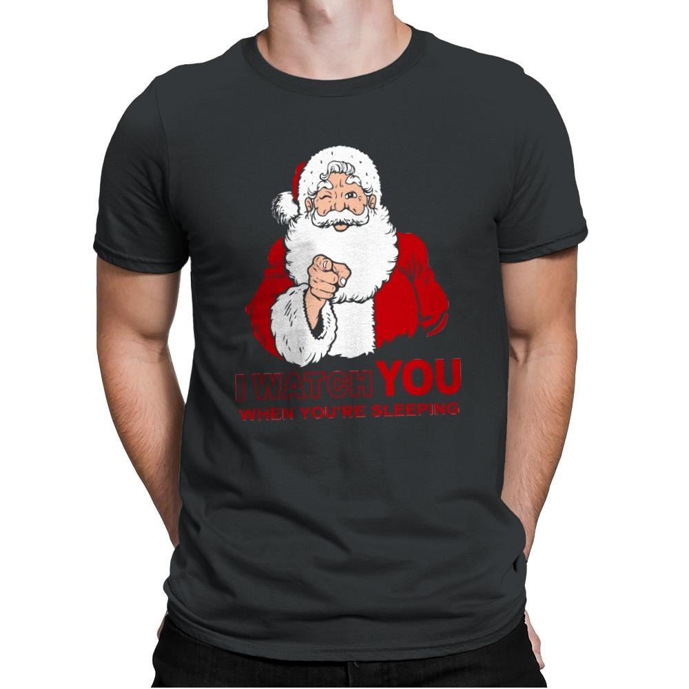 I Watch YOU - Mens Premium T-Shirts RIPT Apparel Small / Heavy Metal