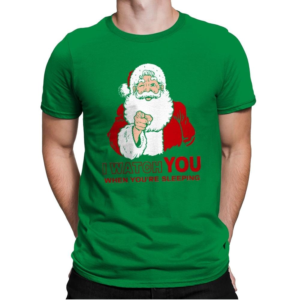 I Watch YOU - Mens Premium T-Shirts RIPT Apparel Small / Kelly