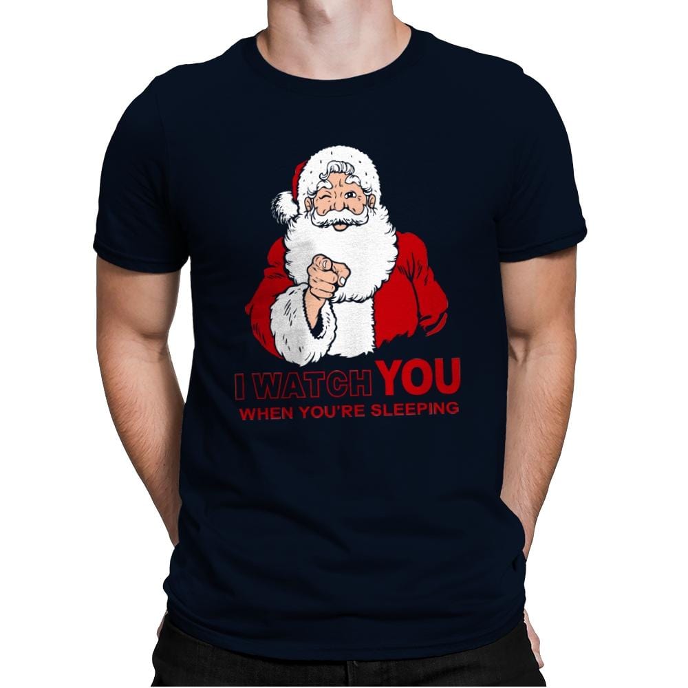 I Watch YOU - Mens Premium T-Shirts RIPT Apparel Small / Midnight Navy