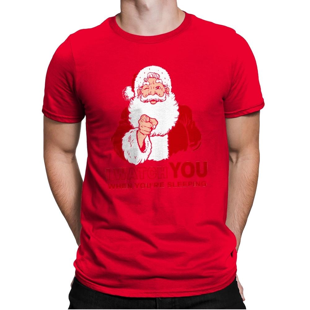 I Watch YOU - Mens Premium T-Shirts RIPT Apparel Small / Red