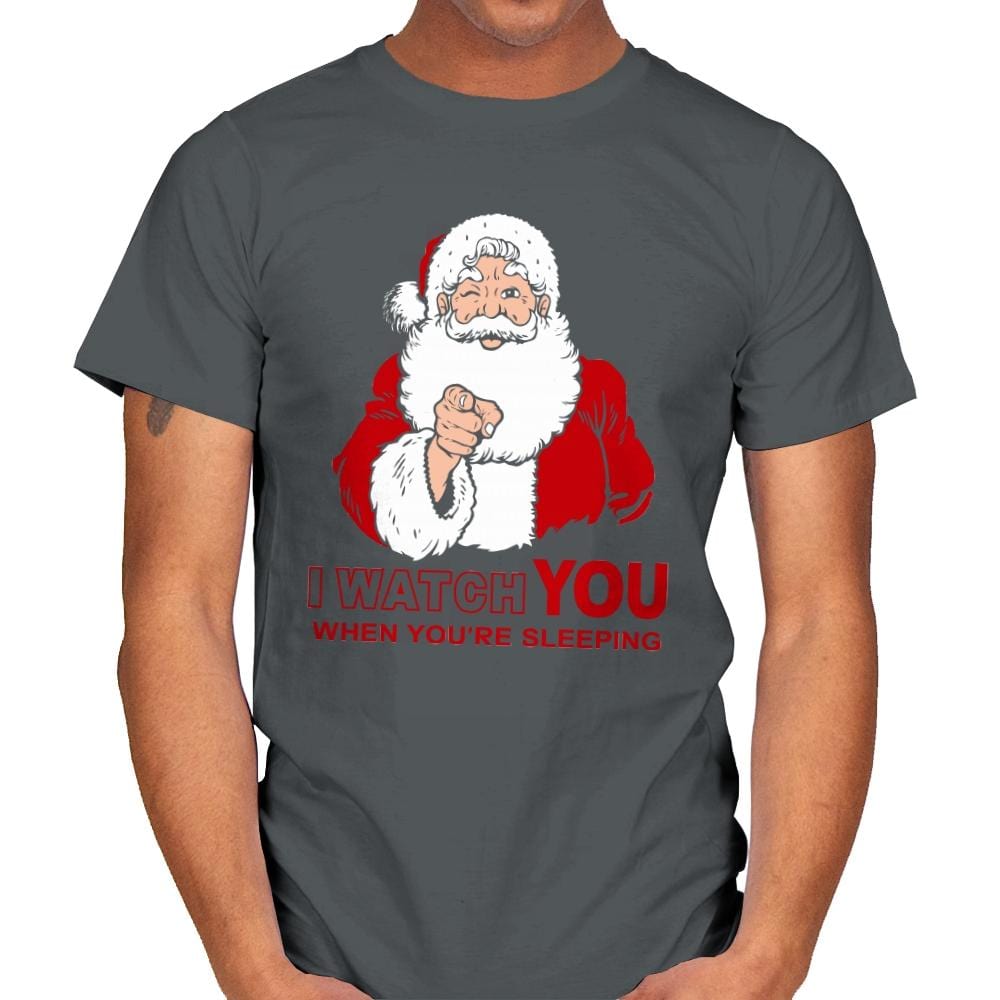 I Watch YOU - Mens T-Shirts RIPT Apparel Small / Charcoal
