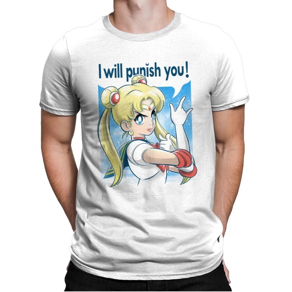 I will punish you - Mens Premium T-Shirts RIPT Apparel Small / White