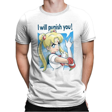 I will punish you - Mens Premium T-Shirts RIPT Apparel Small / White