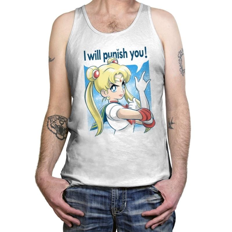 I will punish you - Tanktop Tanktop RIPT Apparel X-Small / White