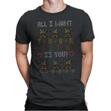 I Wish Thor You - Ugly Holiday - Mens Premium T-Shirts RIPT Apparel Small / Heavy Metal
