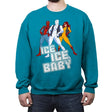 Ice Ice Baby - Crew Neck Sweatshirt Crew Neck Sweatshirt RIPT Apparel Small / Antique Sapphire