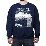 Ice Planet - Crew Neck Sweatshirt Crew Neck Sweatshirt RIPT Apparel Small / Navy