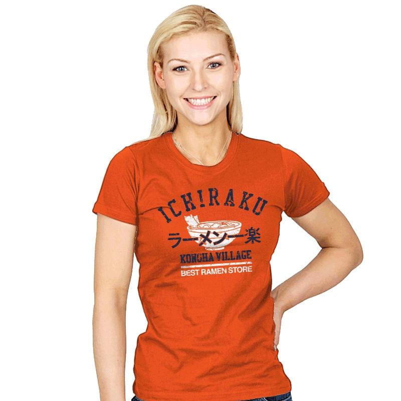 Ichiraku ramen - Womens T-Shirts RIPT Apparel