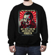 Iconic Quotes - Crew Neck Sweatshirt Crew Neck Sweatshirt RIPT Apparel Small / Black