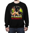 If It Bleeds We Can Kill It - Crew Neck Sweatshirt Crew Neck Sweatshirt RIPT Apparel Small / Black
