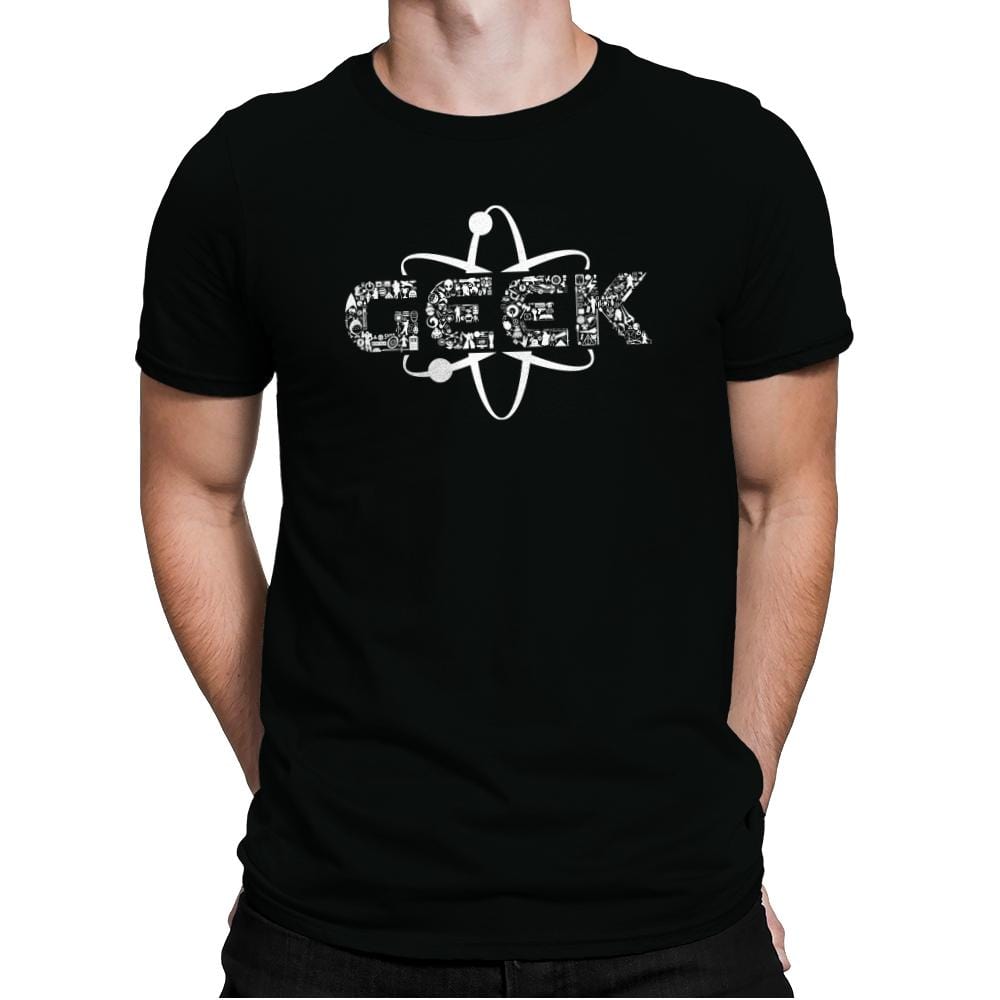 iGeek Exclusive - Mens Premium T-Shirts RIPT Apparel Small / Black