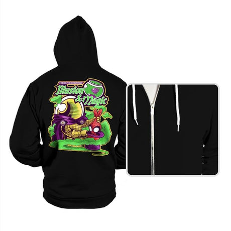 Illusion And Magic - Hoodies Hoodies RIPT Apparel