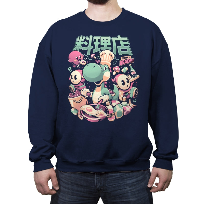 Dino Diner - Crew Neck Sweatshirt