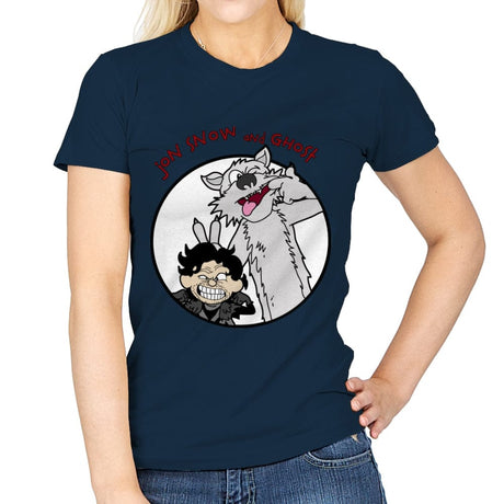 Imaginary Dire Wolf - Womens T-Shirts RIPT Apparel Small / Navy