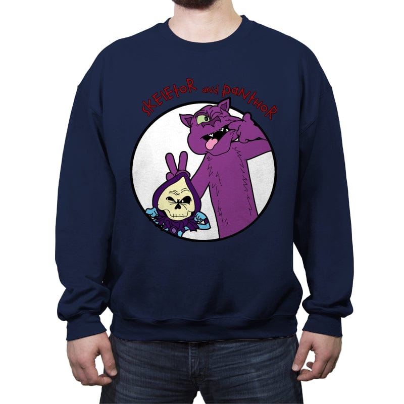 Imaginary Myaah! - Crew Neck Sweatshirt Crew Neck Sweatshirt RIPT Apparel Small / Navy