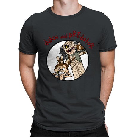 Imaginary Predator - Mens Premium T-Shirts RIPT Apparel Small / Heavy Metal