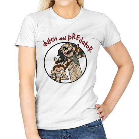 Imaginary Predator - Womens T-Shirts RIPT Apparel Small / White