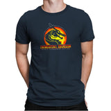 Immortal Dragon - Kamehameha Tees - Mens Premium T-Shirts RIPT Apparel Small / Indigo