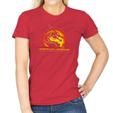 Immortal Dragon - Kamehameha Tees - Womens T-Shirts RIPT Apparel Small / Red